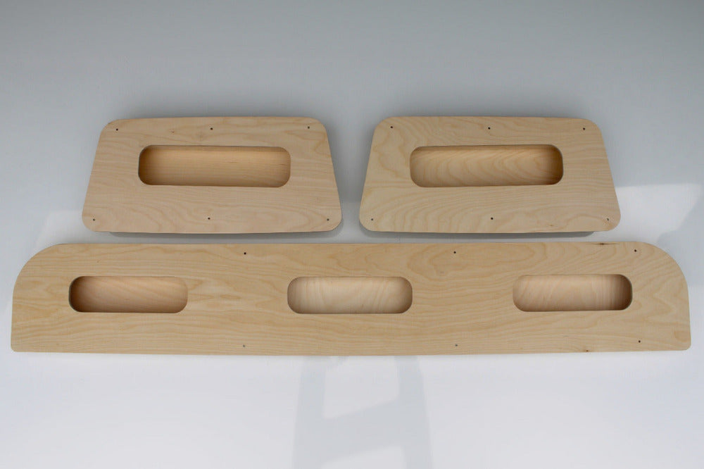 Innenverkleidung für Mercedes Sprinter mit Ablagefächern - Türen oben W906/W907 Crafter 1 (3-teilig)