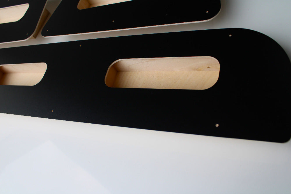 Innenverkleidung für Mercedes Sprinter mit Ablagefächern - Türen oben W906/W907 Crafter 1 (3-teilig)