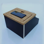 Mittelkonsole montiert in Mercedes V-Klasse Innenraum