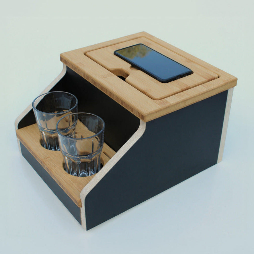 Mittelkonsole mit Staufach & Getränkehalter für Mercedes V-Klasse