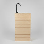 Kompaktes Küchenmodul für Camper & Vans - Campingküche handgefertigt, inkl. Wasser- & Kochsystem